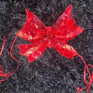 Red Sequin Butterfly festival top